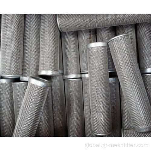 China Sintered metal mesh cylinder Supplier